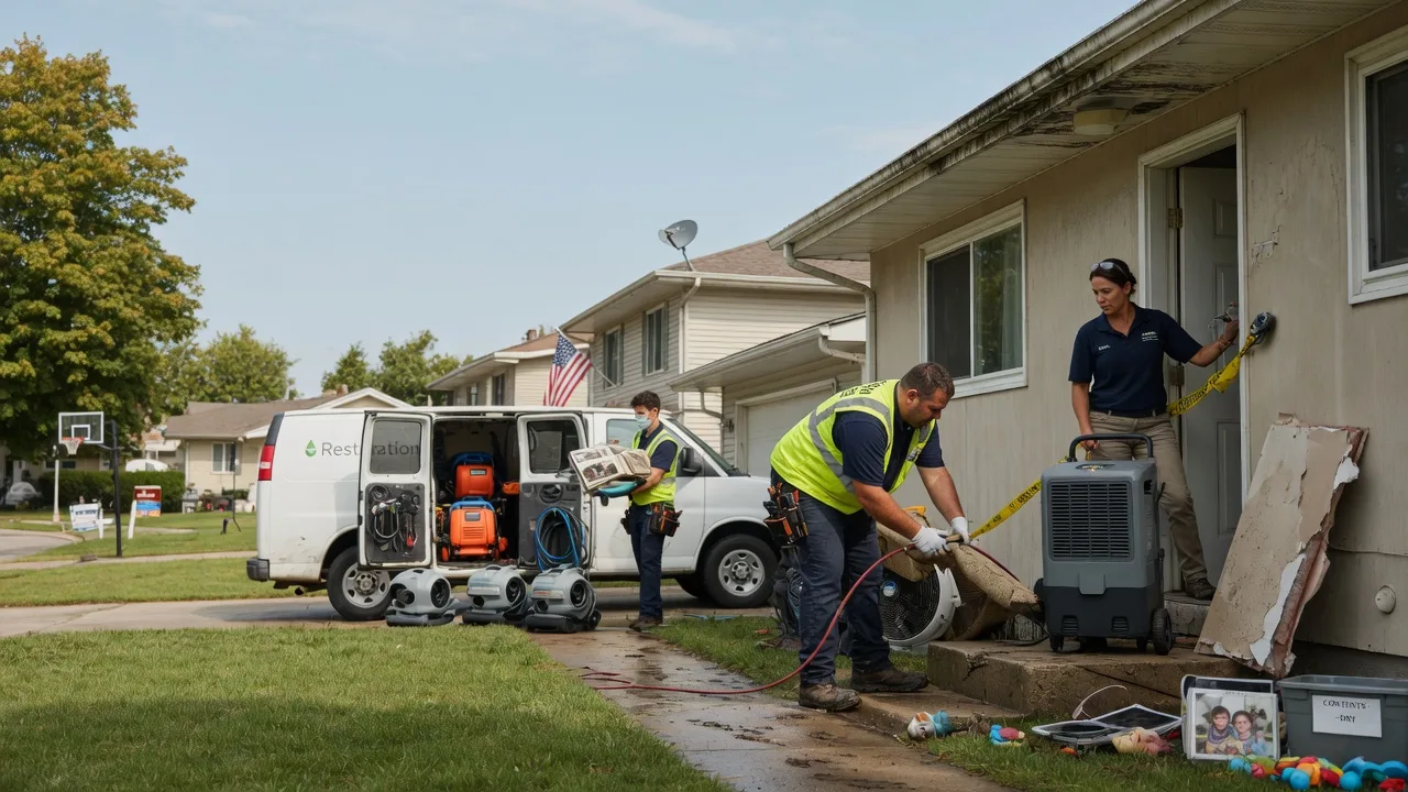 Water Damage Restoration in Crawfordsville, IA near me